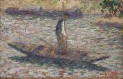 Georges Seurat Le Pecheur France oil painting artist
